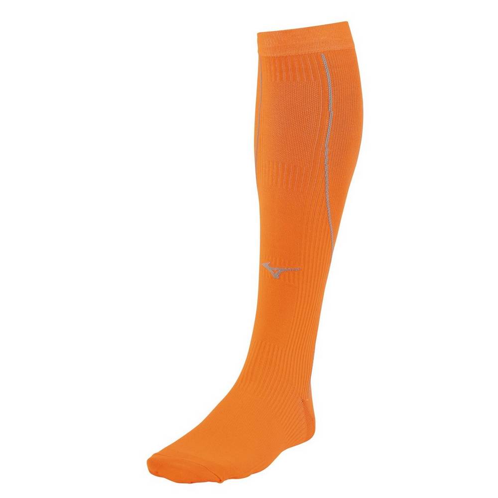 Mens Mizuno Compression Running Socks Orange Philippines (YOJFAG375)